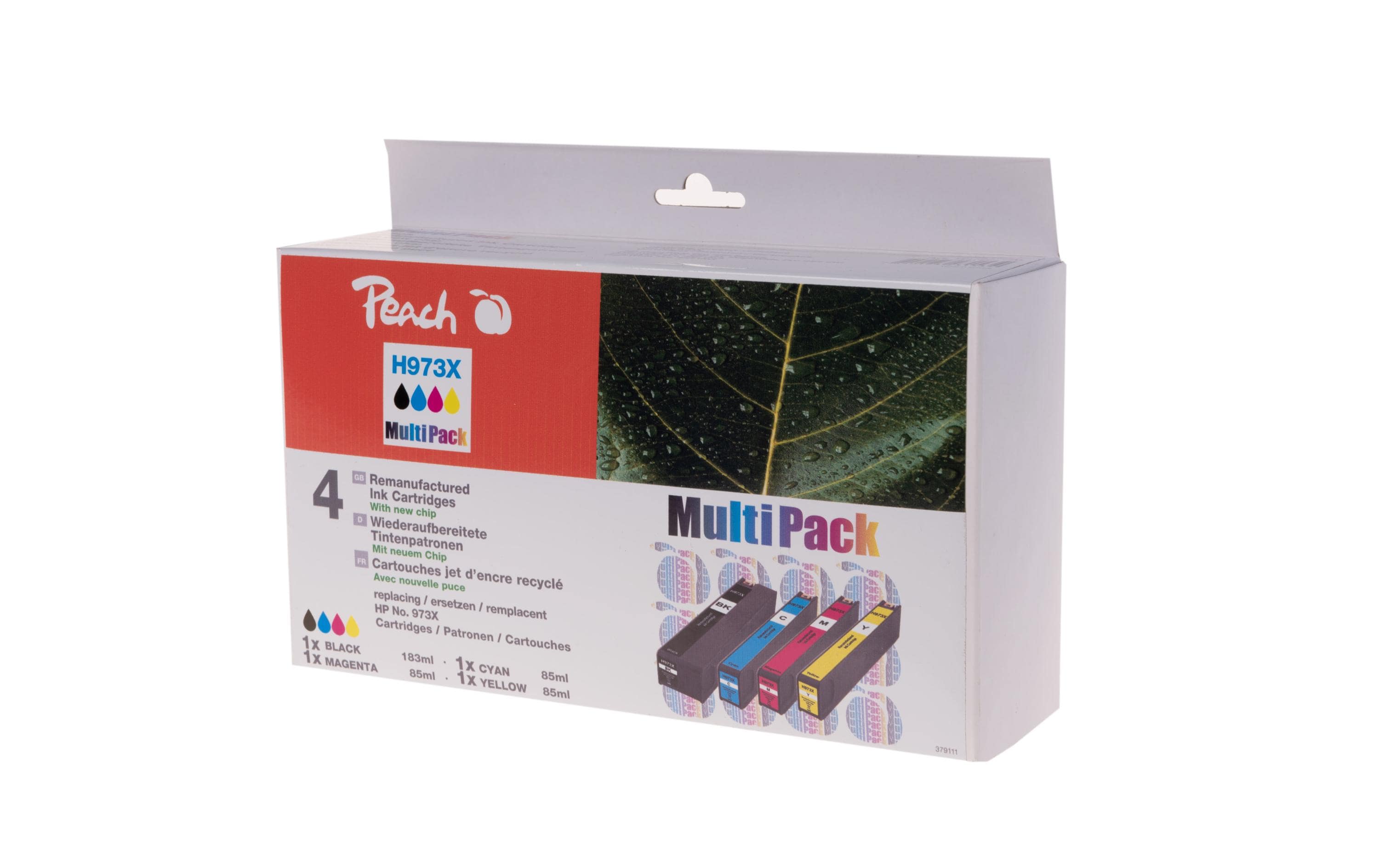 Peach Tinte HP 973X MultiPack