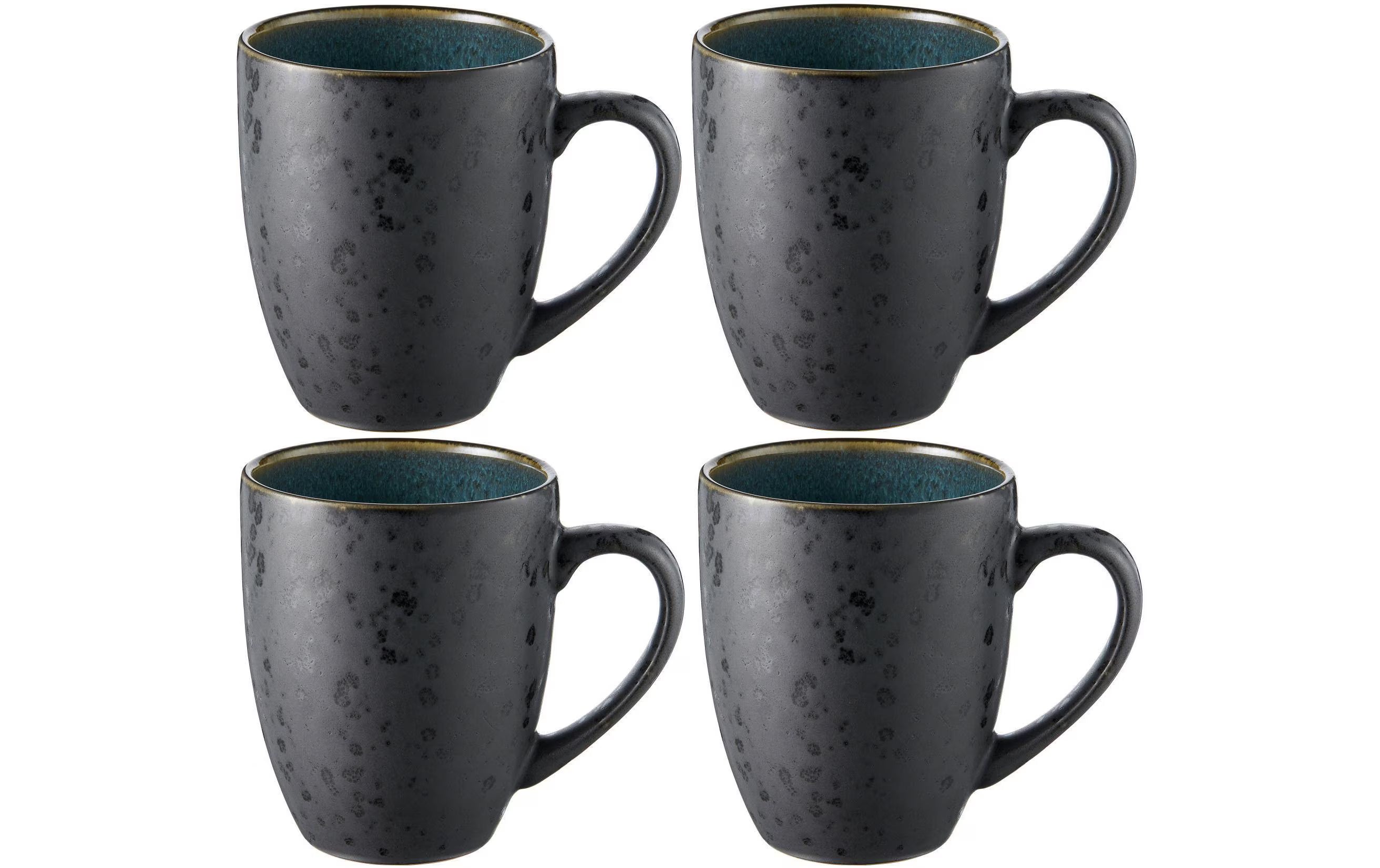 Bitz, Kaffeetasse 300 ml, 4 Stück, Dunkelgr
