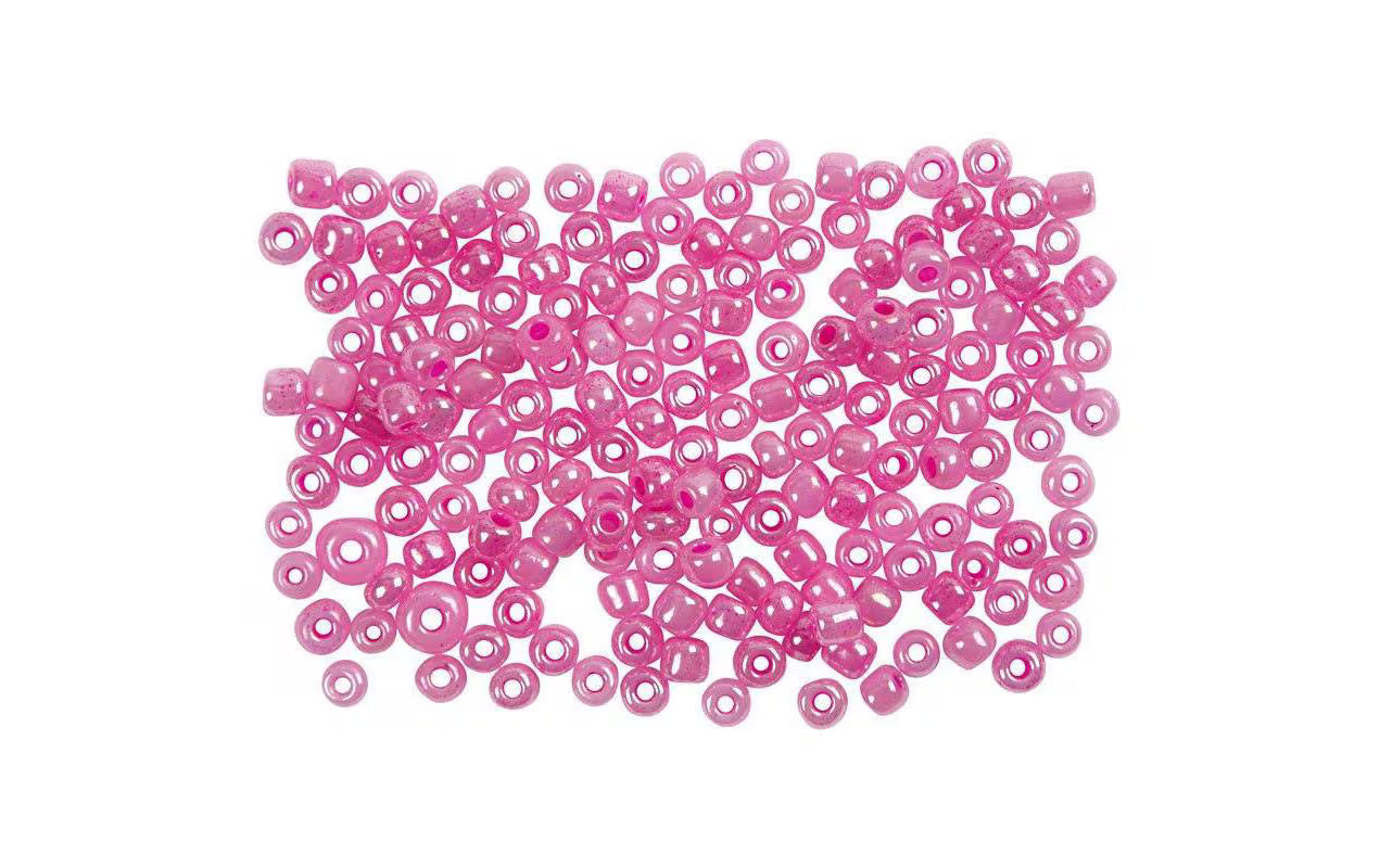 Creativ Company, Rocailles-Perlen 8/0 Pink