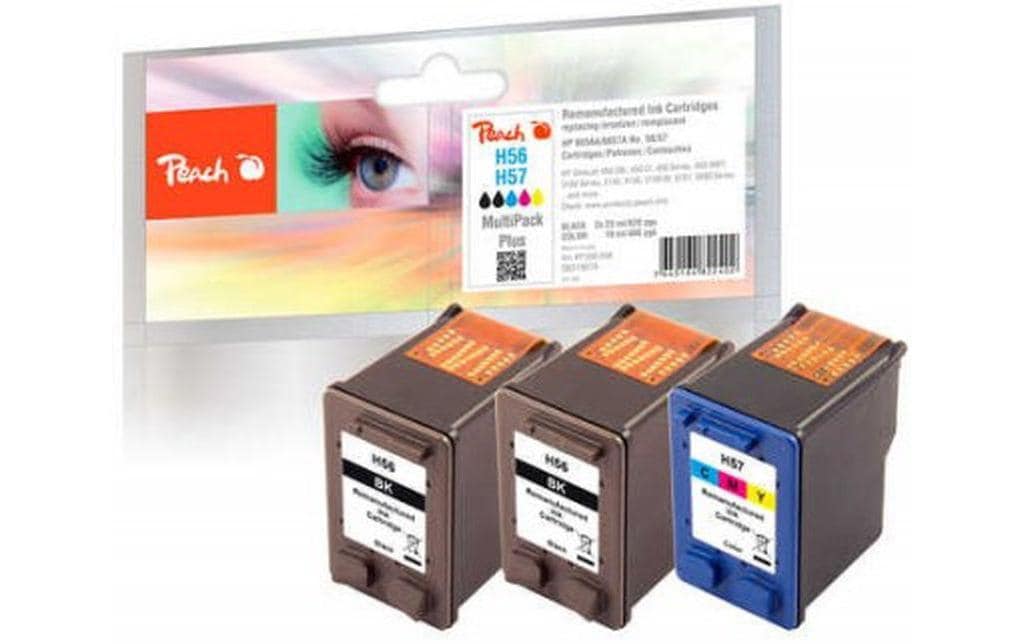 Peach Tinte HP No 56 / No 57 MultiPack Plus