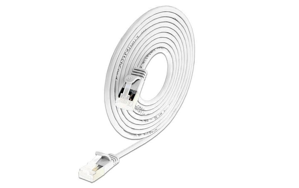 SLIM Slimpatchkabel RJ-45 - RJ-45,