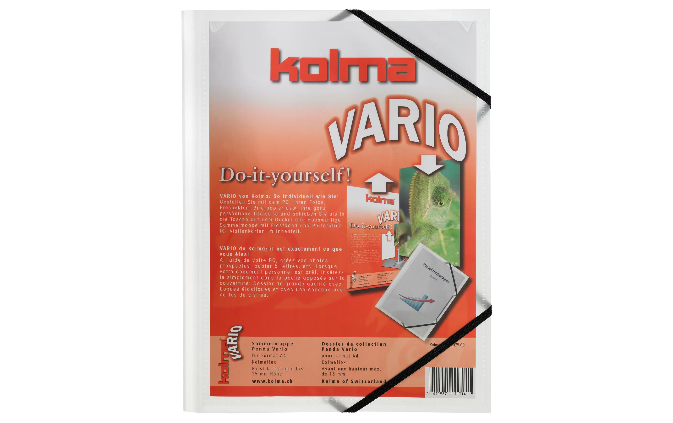 Kolma Gummizugmappe Penda Vario A4