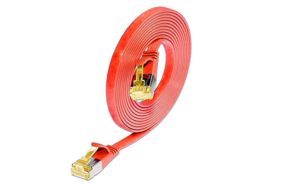 SLIM, Slimpatchkabel Cat 6A, U/FTP, 0.25 m