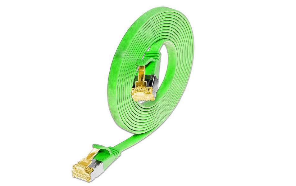 SLIM, Slimpatchkabel Cat 6A, U/FTP, 7 m, G