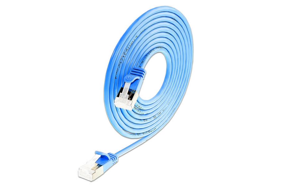SLIM Slimpatchkabel RJ-45 - RJ-45,