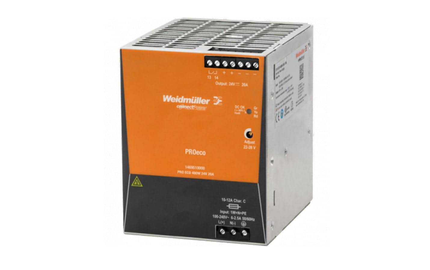 AXIS PS24 DIN Netzteil, 480W