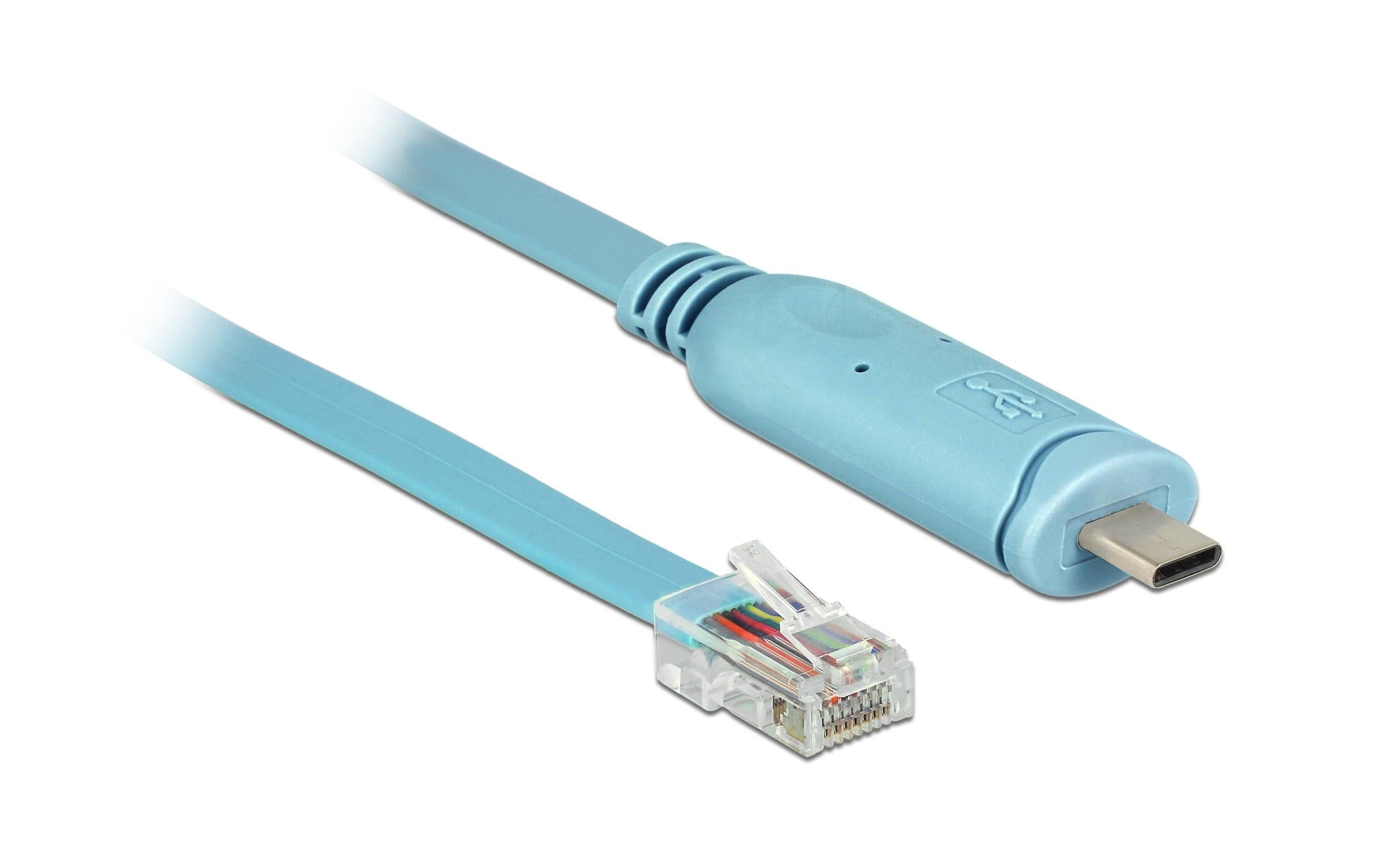 Delock USB-C zu RJ-45 Konsolenkabel, 3m