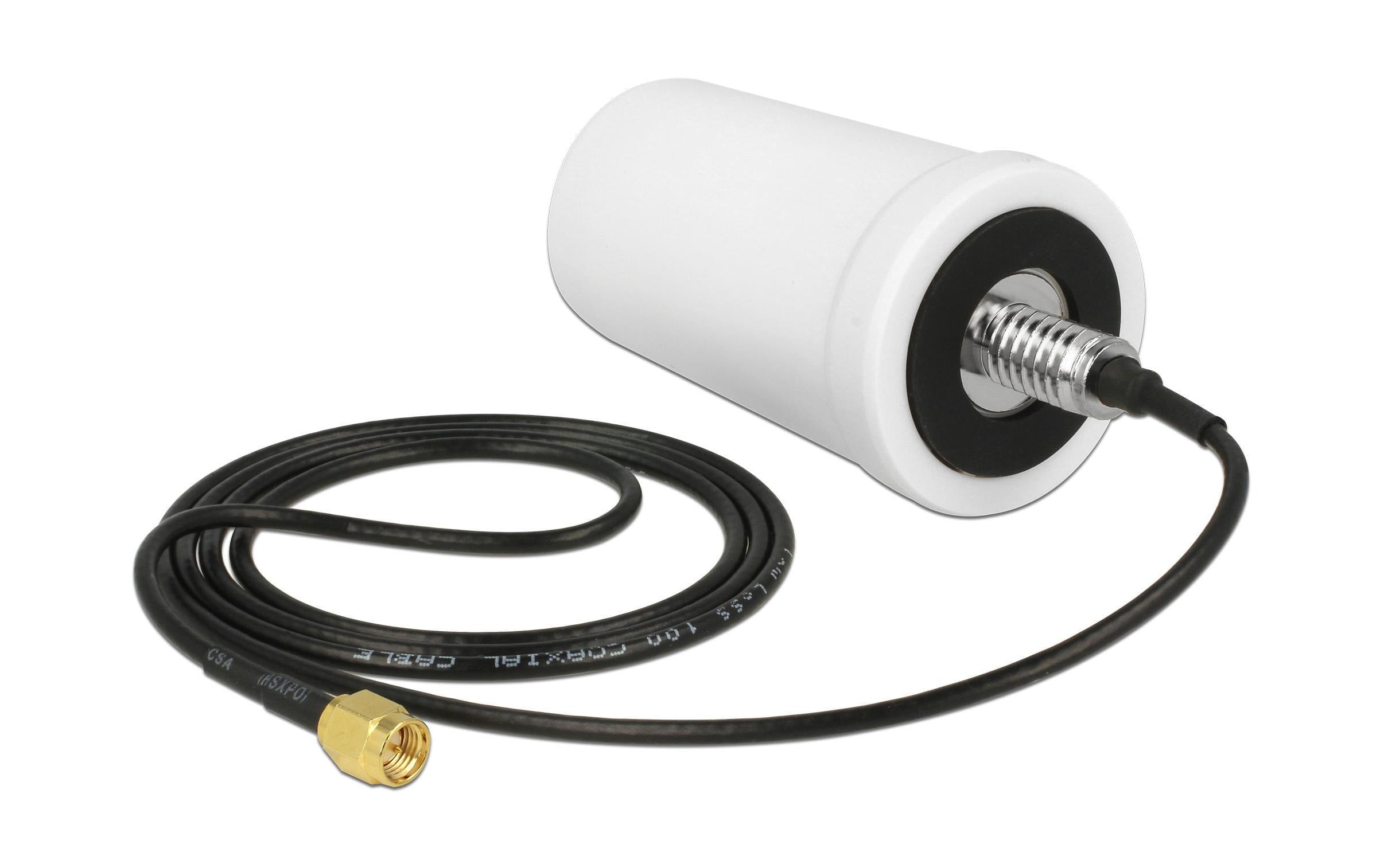 LTE/GSM Antenne, SMA-Stecker, weiss