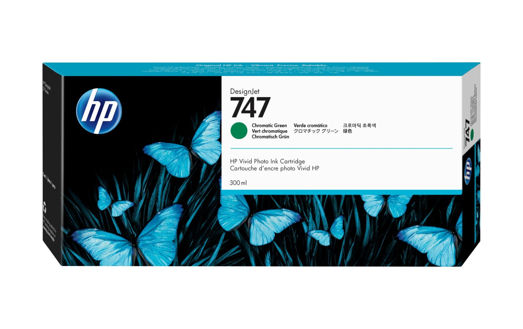 HP Tinte Nr. 747 Chromatic Green (P2V84A)