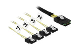 Delock HD-Mini SAS Kabel