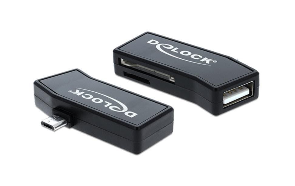 DeLock 91730 Micro USB OTG Card Reader