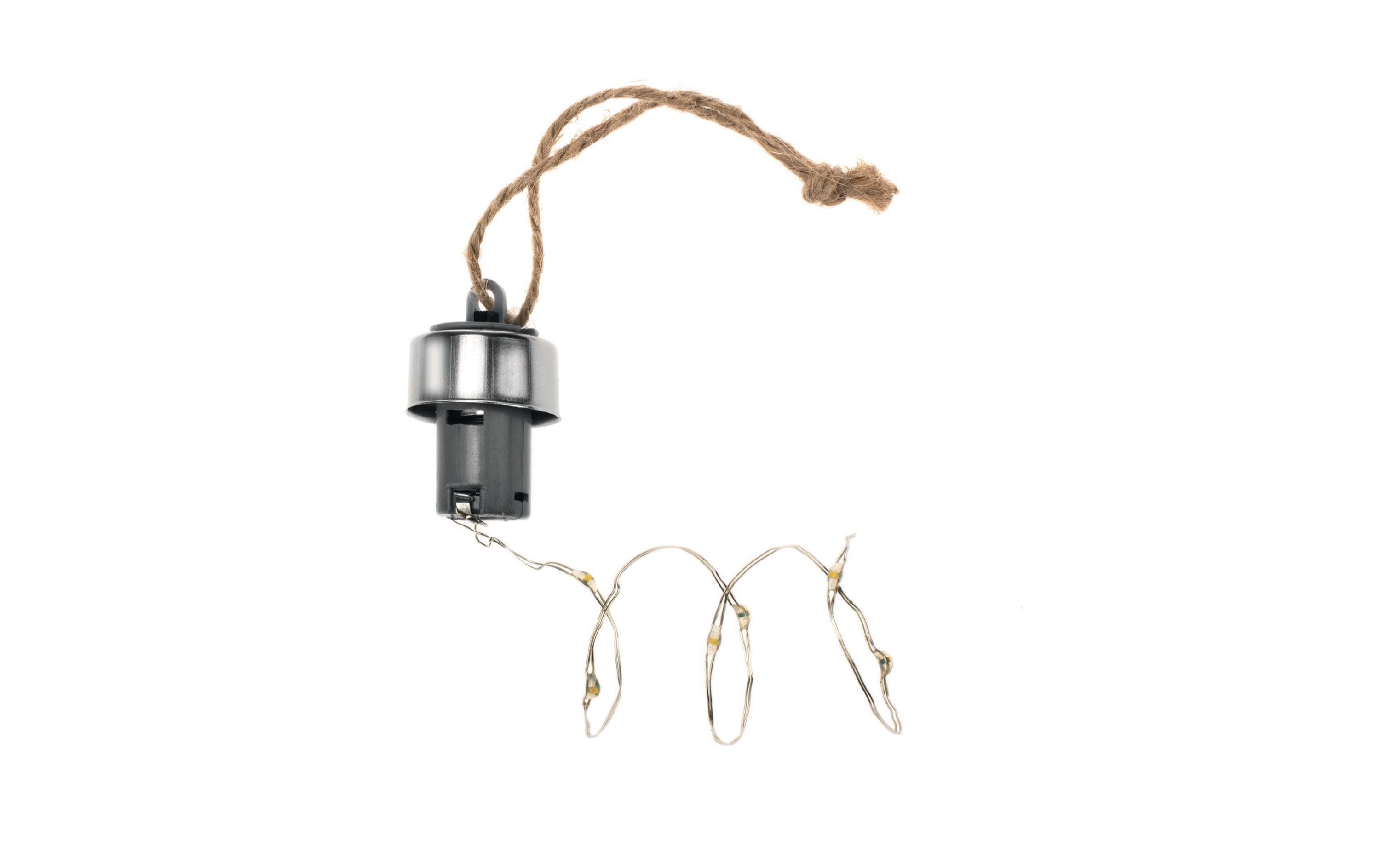 Glorex Lichterkette Flaschen, 10 Lämpchen