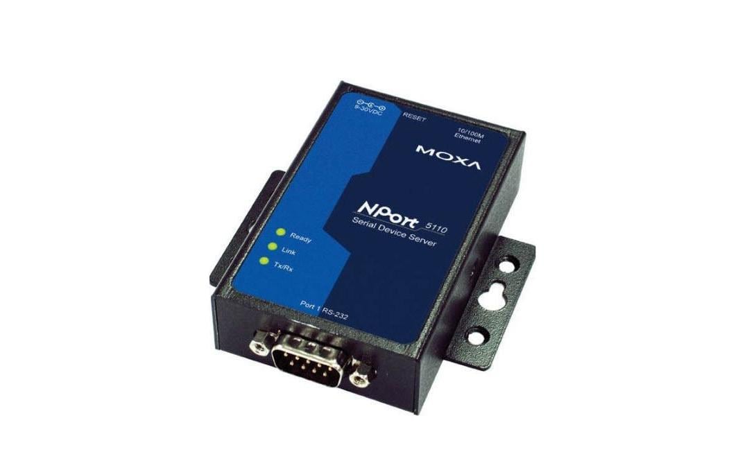 MOXA NPort 5110, LAN RS232 Server,