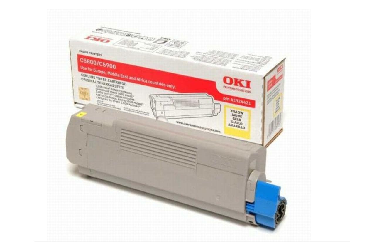Toner gelb zu OKI 5800/5900