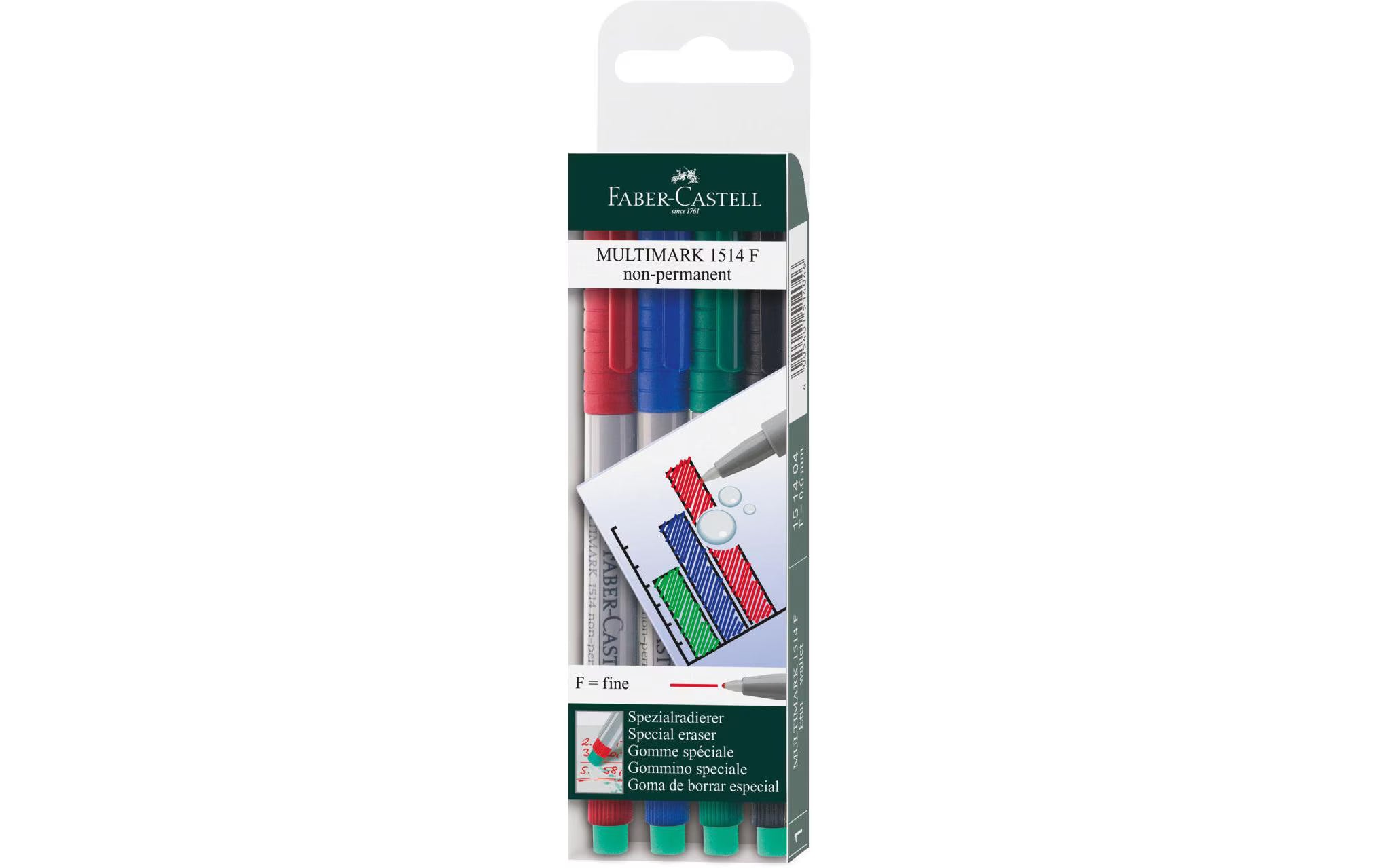 Faber-Castell Multimark 4er Etui
