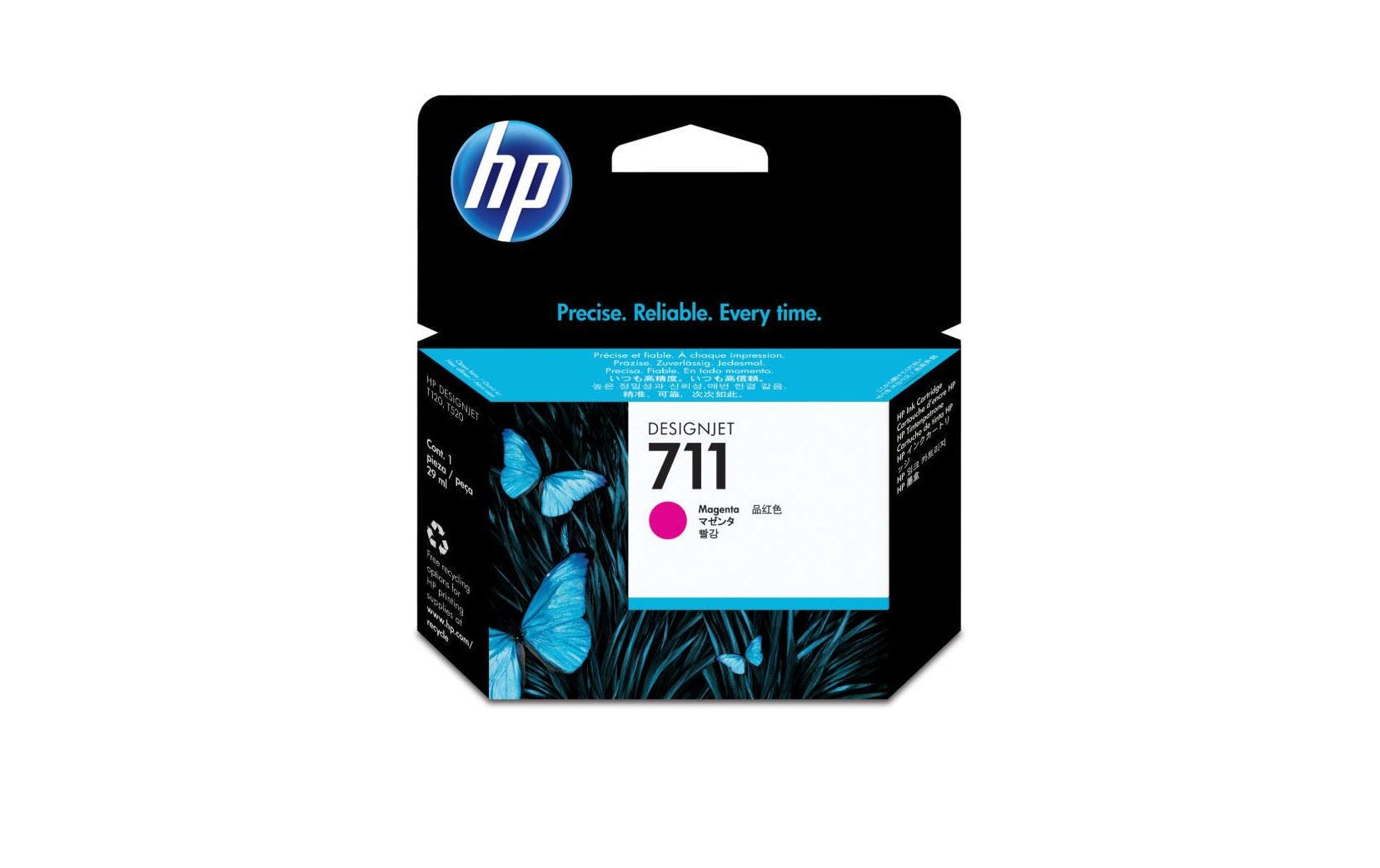 HP, Tinte Nr. 711 (CZ131A) Magenta
