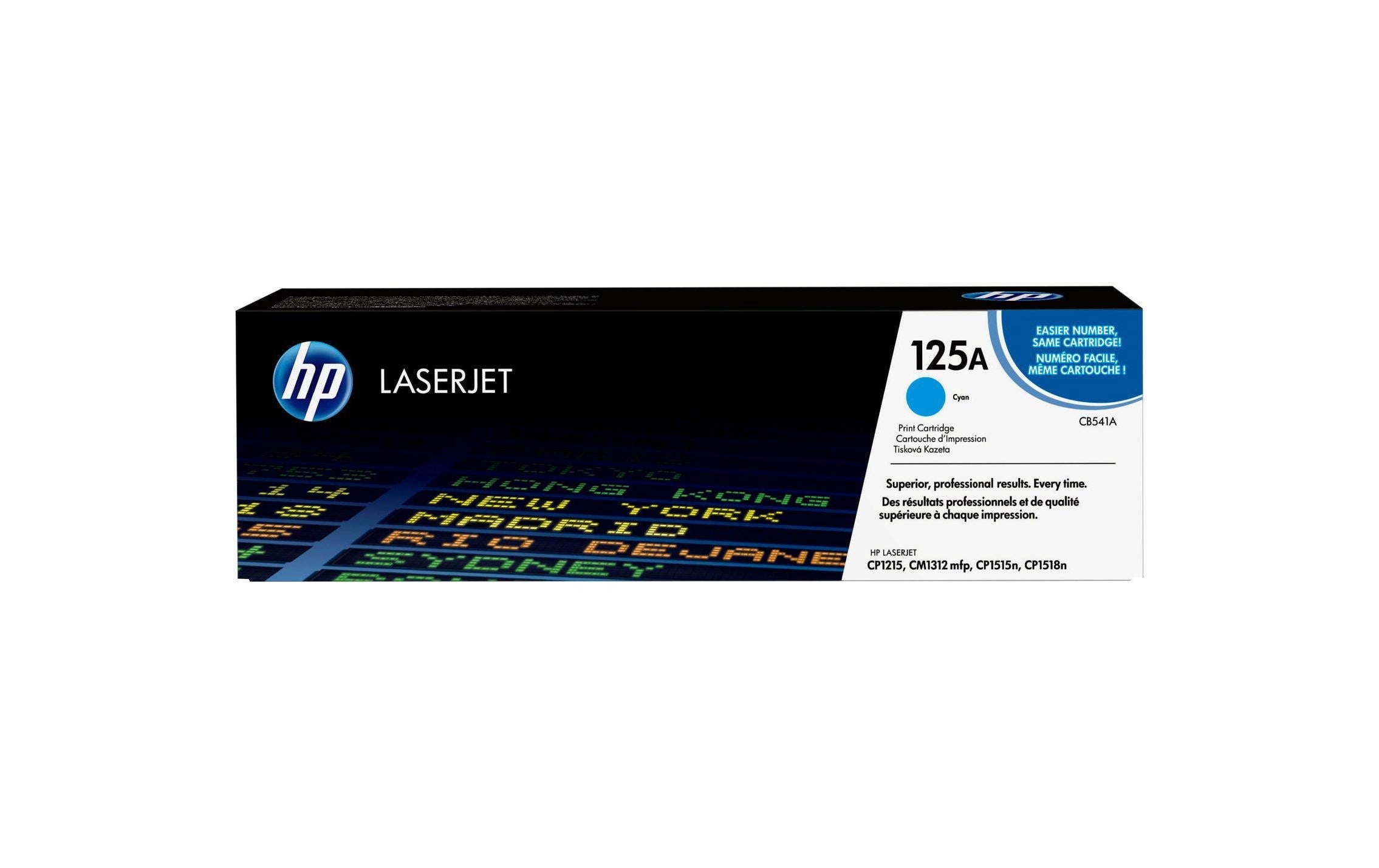 HP, Toner Nr. 125A (CB541A) Cyan
