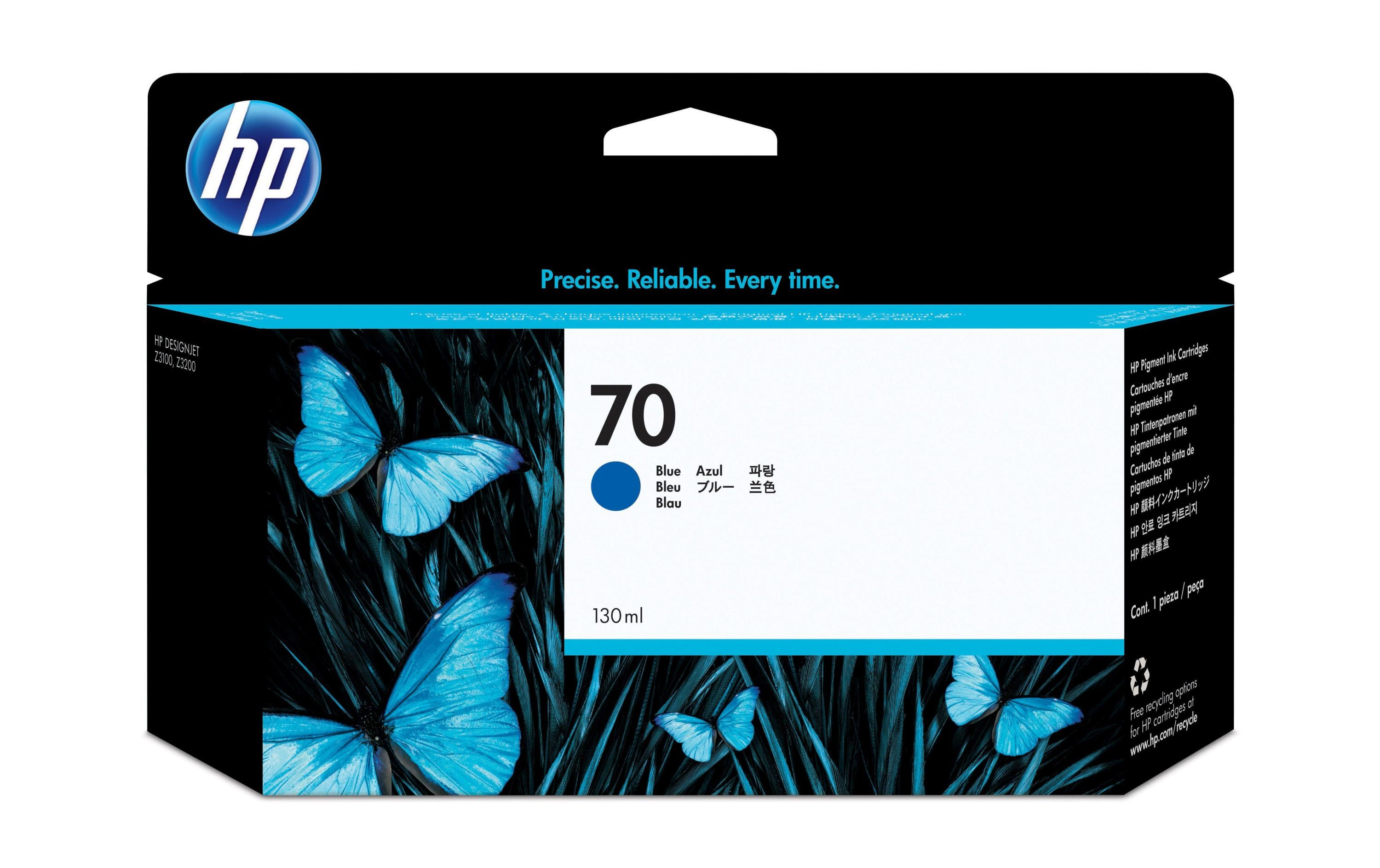 HP, Tinte Nr. 70 (C9458A) Blue