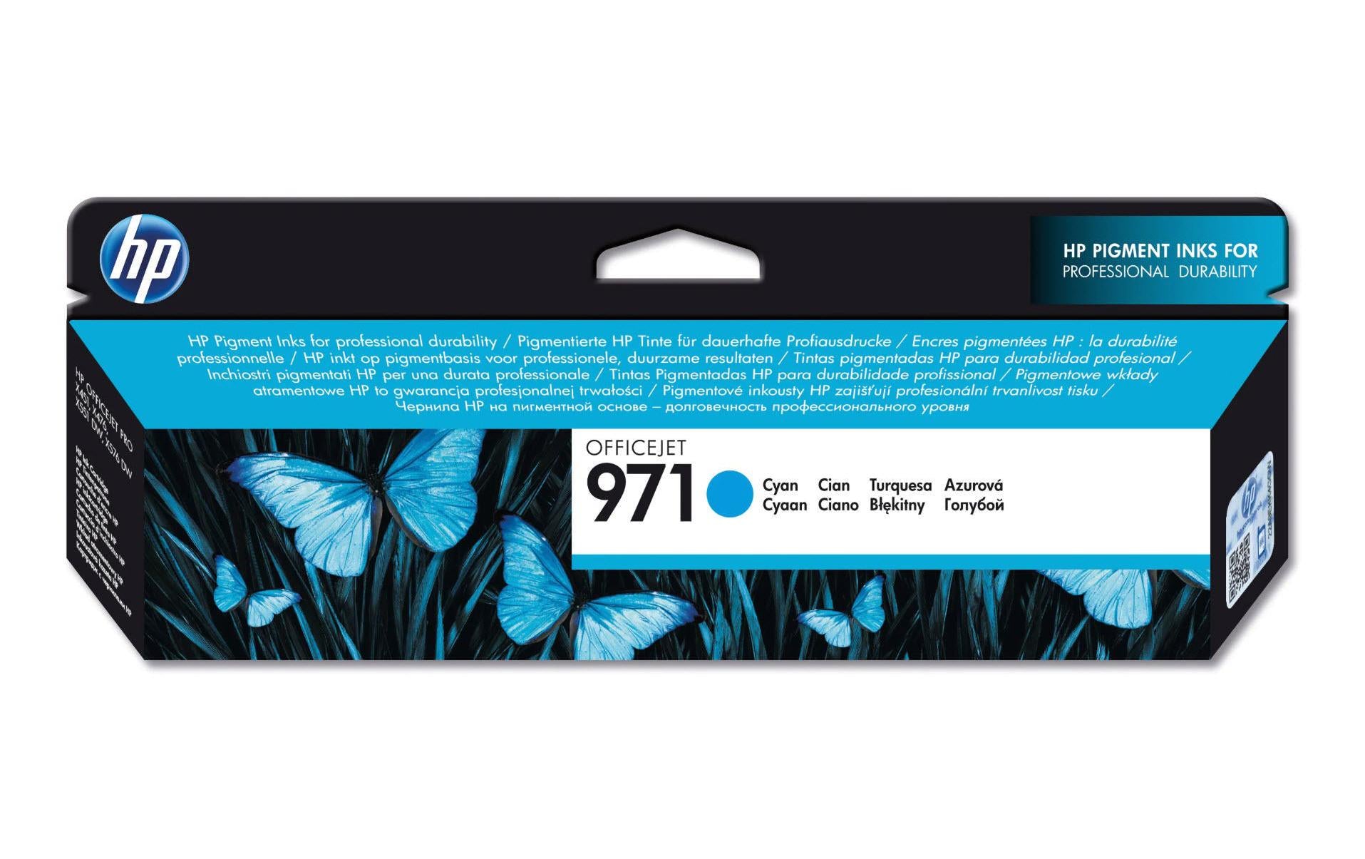 HP, Tinte Nr. 971 (CN622AE) Cyan