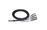 HP X240: QSFP+ zu 4x SFP+ DA Kabel 5m