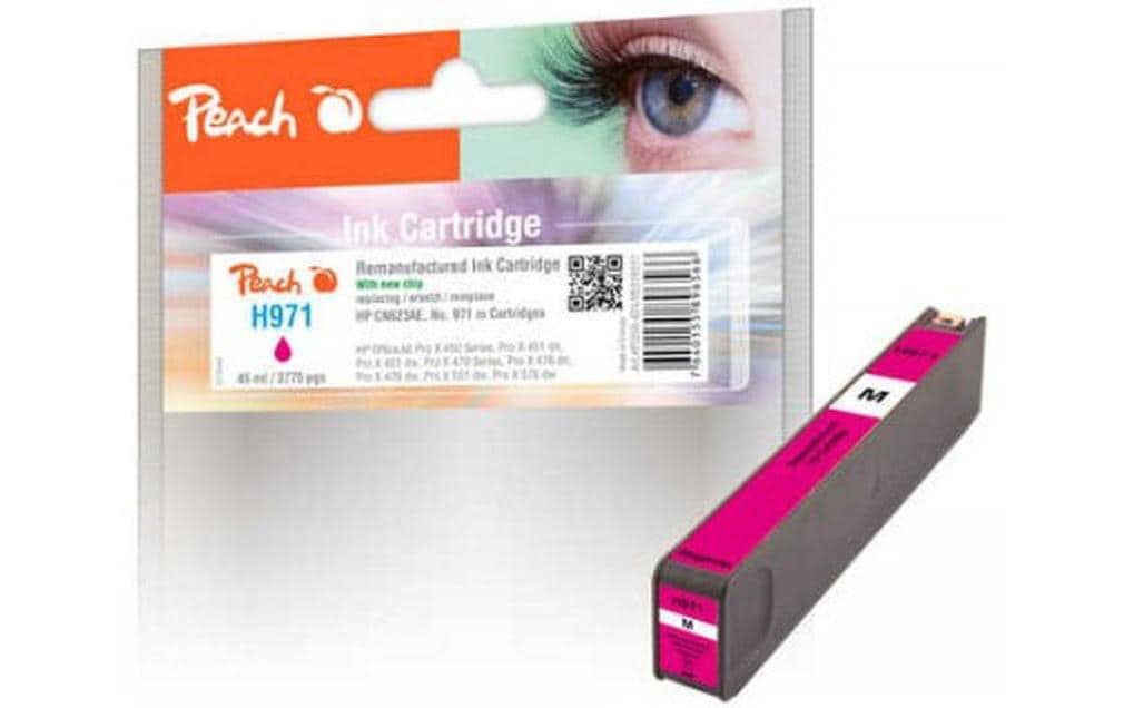 Peach Tinte HP CN623AE, No 971, magenta