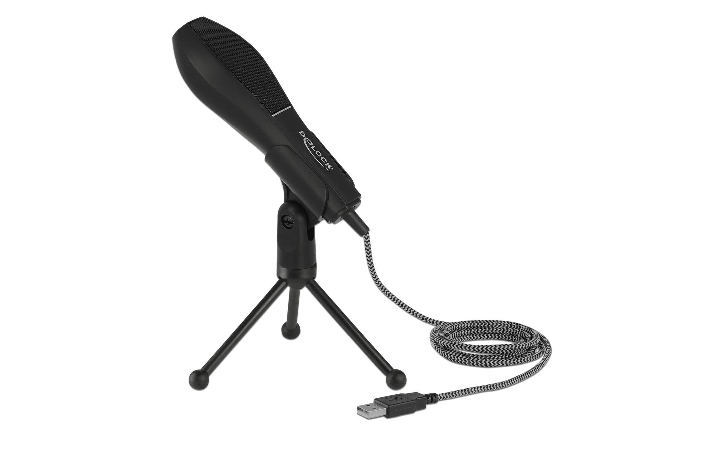 Delock USB Microphon mit Tischständer