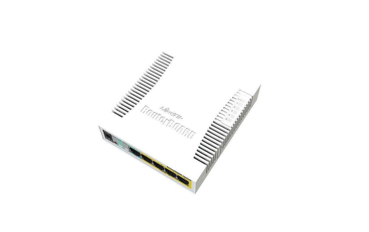 MikroTik RB260GSP: 5 Port Smart PoE Switch