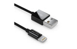 DeleyCON Lightning-USB Kabel 1m, schwarz