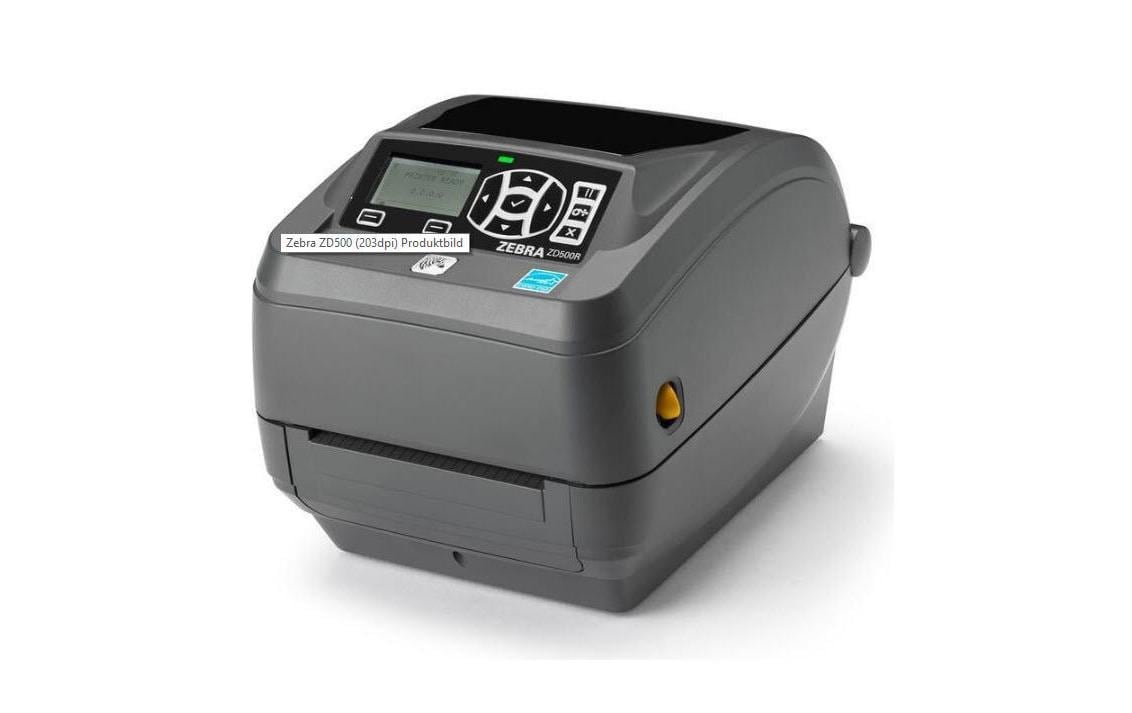 Etikettendr. ZD500 300dpi TT LAN Dispenser