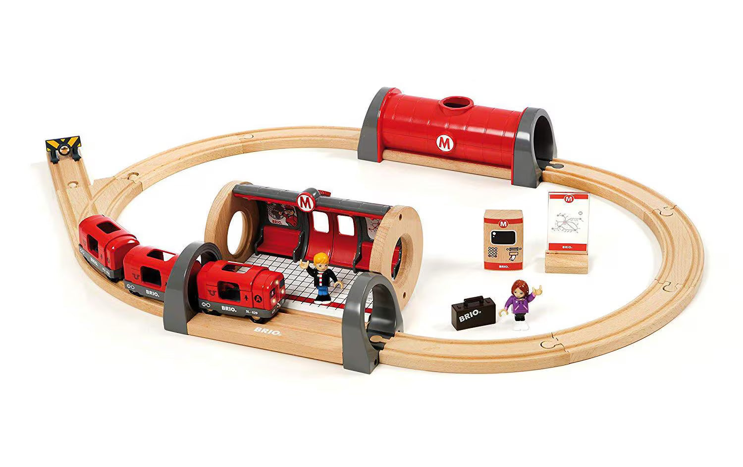 Brio Metro Bahn Set