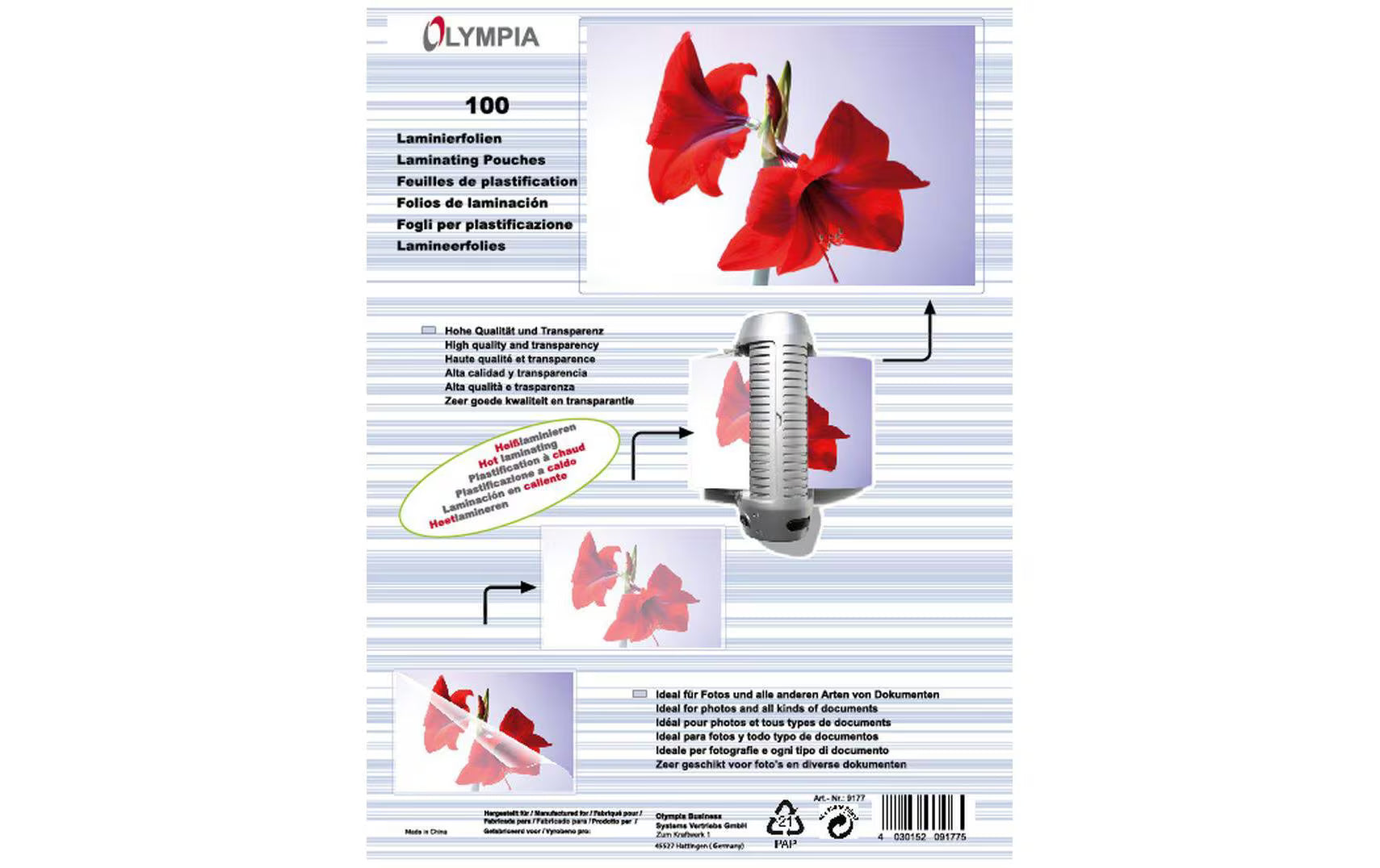 Olympia Laminierfolien DIN A5