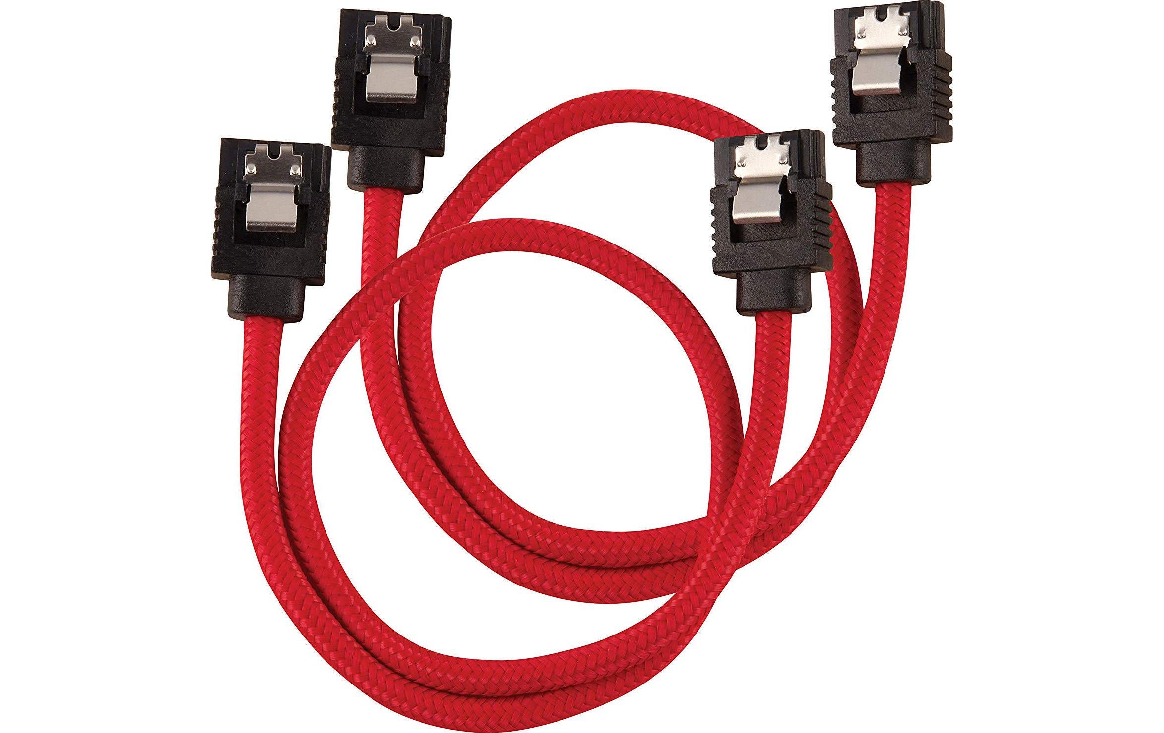 Netzteil Zubehör Corsair SATA, 30 cm rot