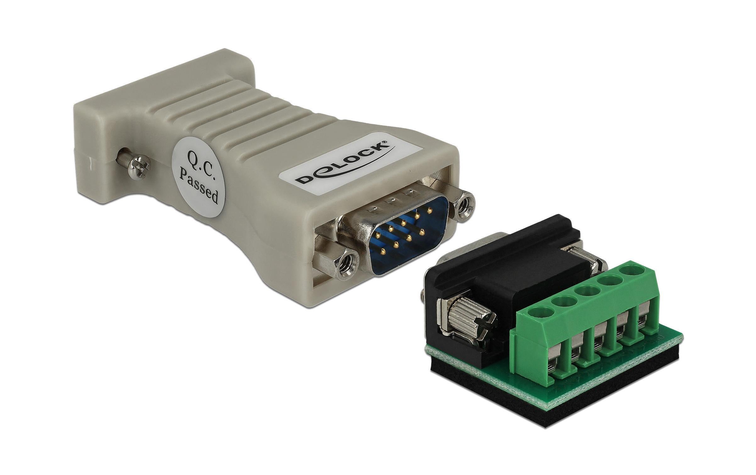 Konverter RS-232 DB9 BU - RS-422/485 DB9 ST