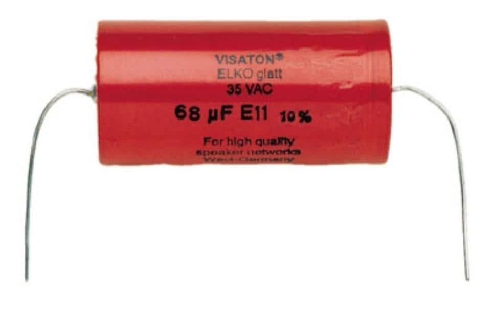 Visaton Tonfrequenz-Elko rauh 33 µF