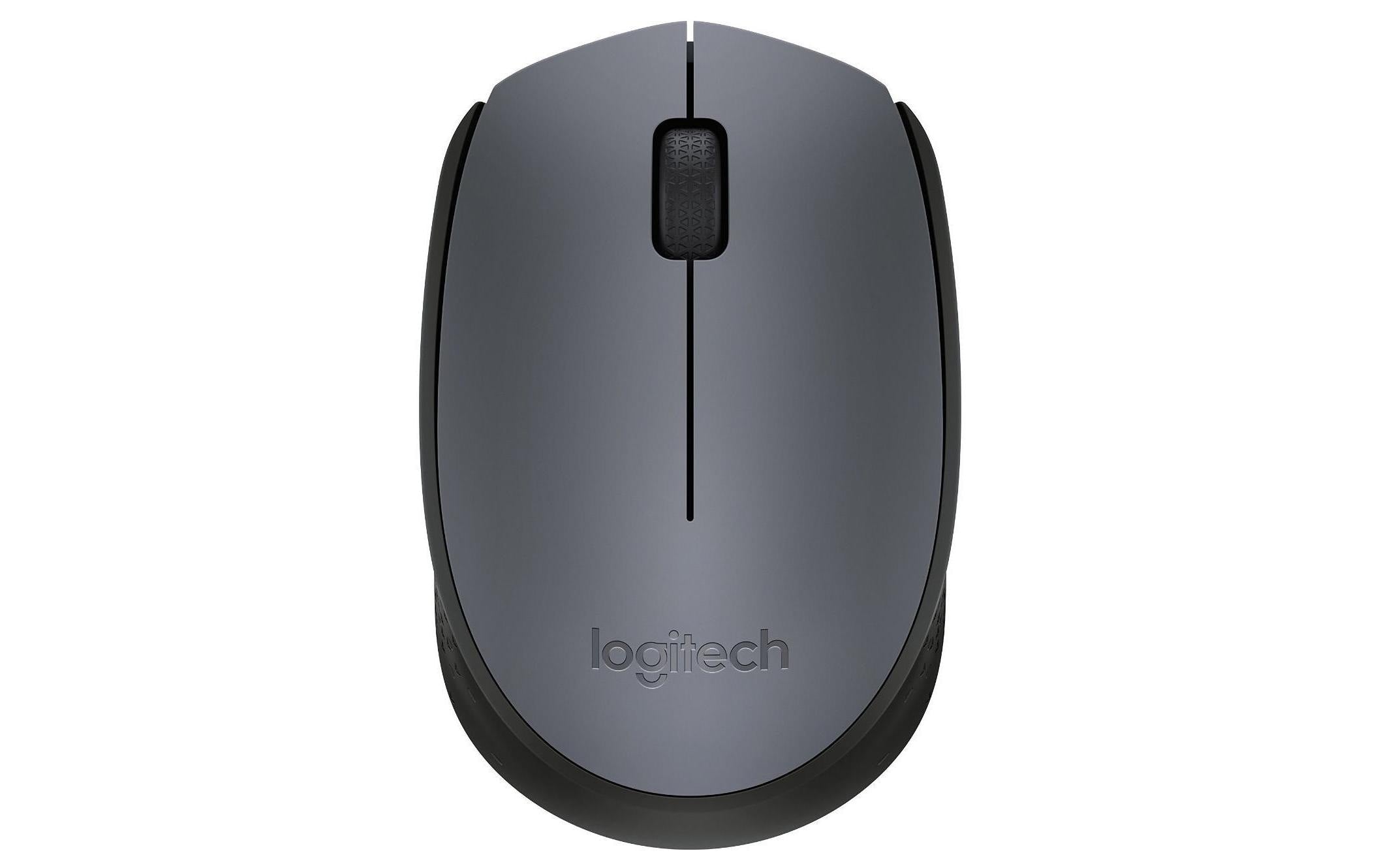 Logitech M170 wireless Maus grey