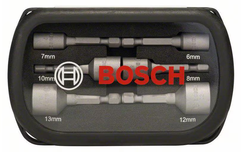BOSCH Steckschlüssel-Set 6-teilig