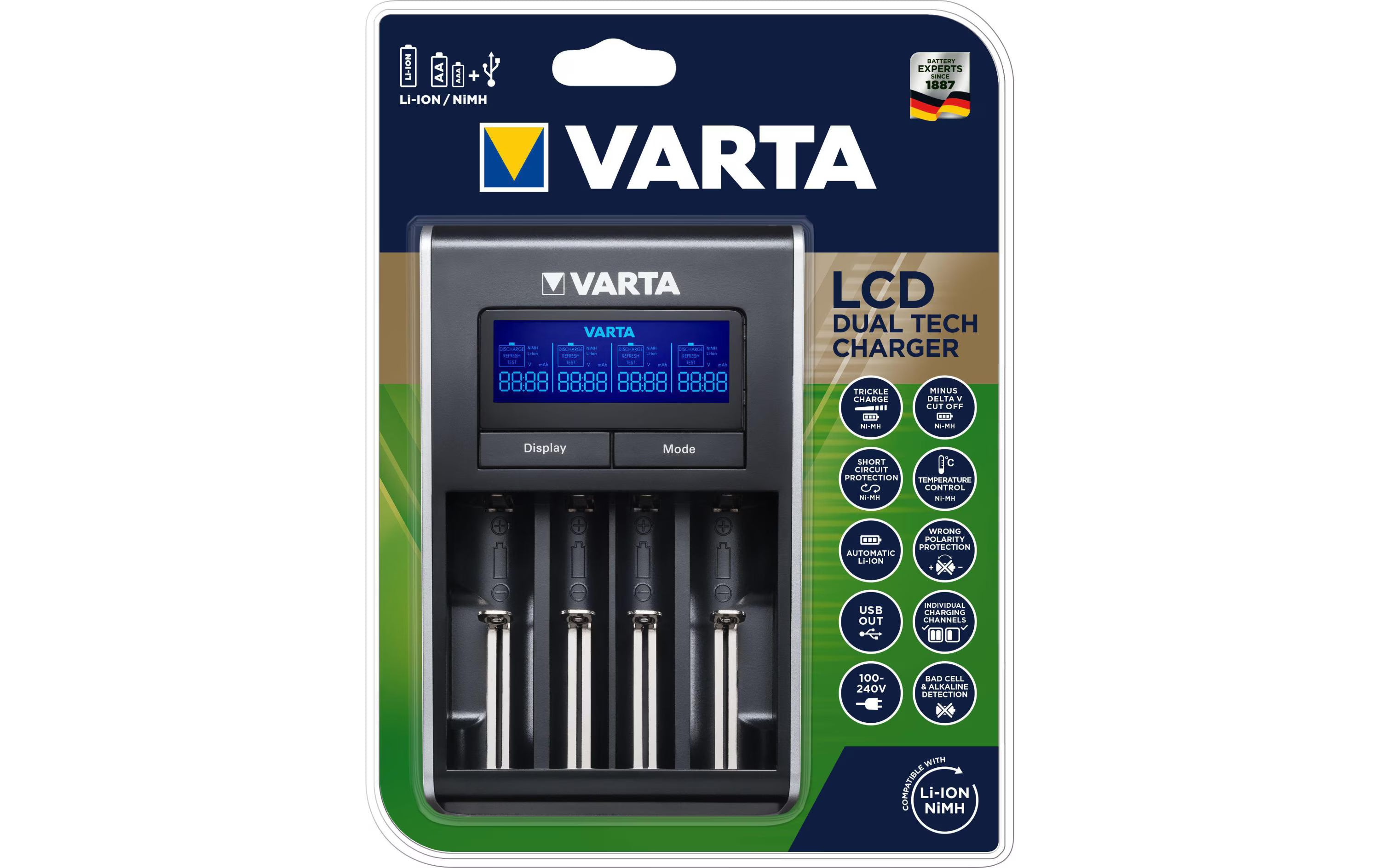 Varta LCD Dual Tech Charger