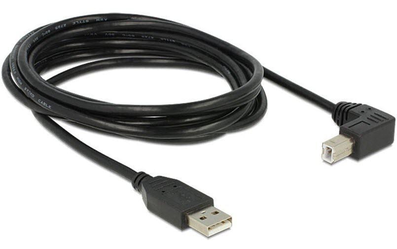 Delock, USB 2.0-Kabel USB A - USB B 3 m
