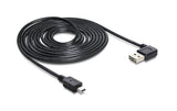 USB2.0-Kabel Easy A-MiniB: 3m