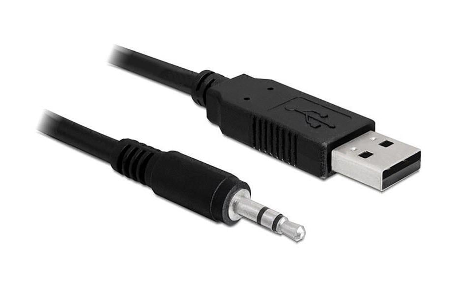 Delock 1.8m USB-Seriel TTL Kabel, Klinke 3P