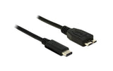 Delock USB3.1 Kabel MicroB St. - Typ-C St.