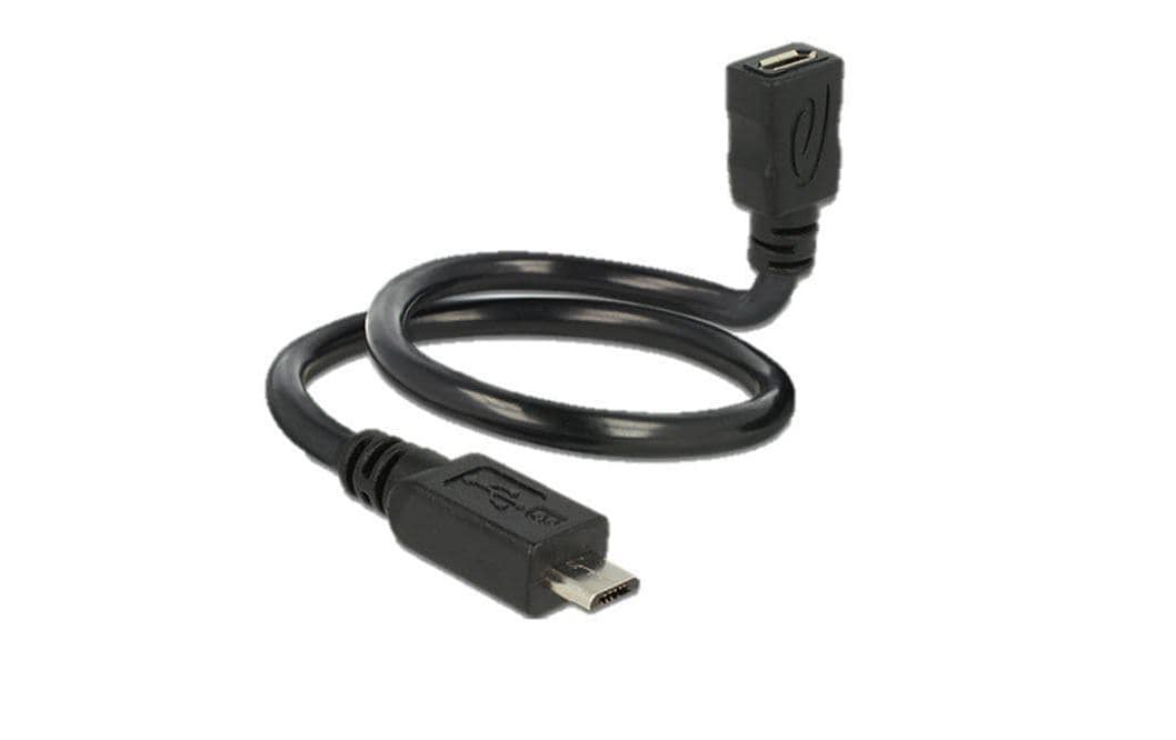 USB2.0-Shape Adapterkabel MicroB, 35cm