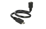 USB2.0-Shape Adapterkabel MicroB, 35cm