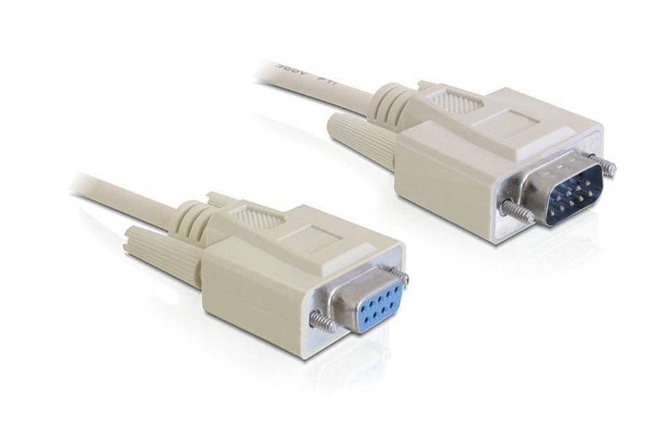 Delock Verlängerungskabel RS-232 DB9 -