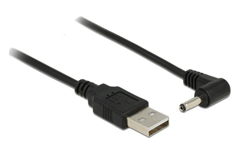 USB2.0-Stromkabel A - 5VOLT, 1.5m, schwarz