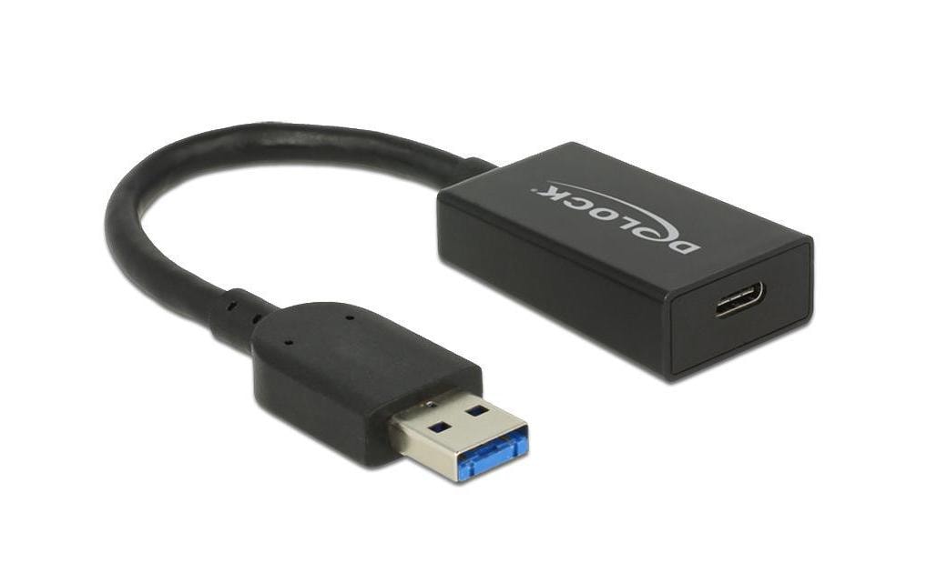 USB3.1 Adapter: A-Stecker zu C-Buchse, 15cm