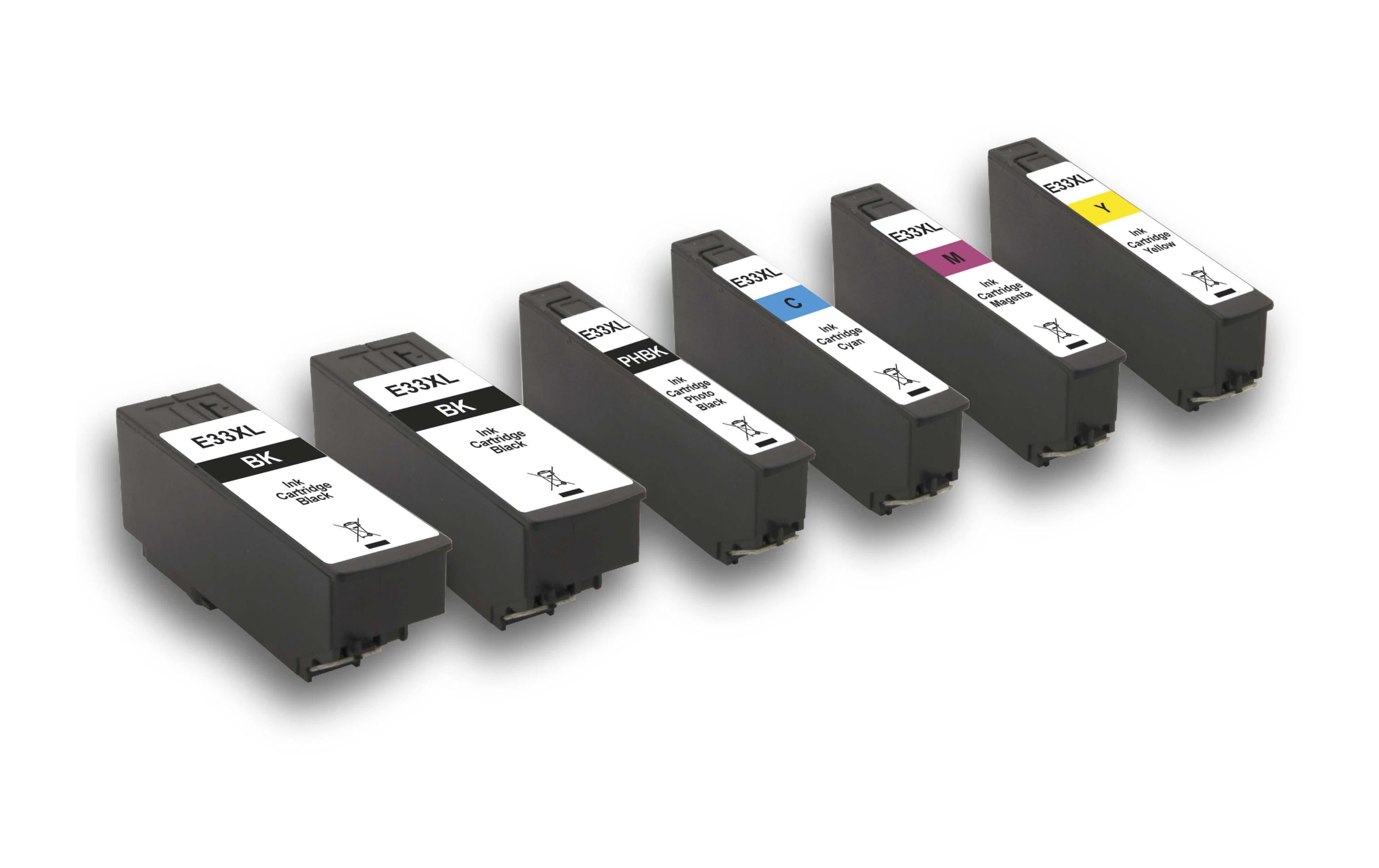 Peach Tinte Epson 33XL Multi+2bk 1xc, m, y