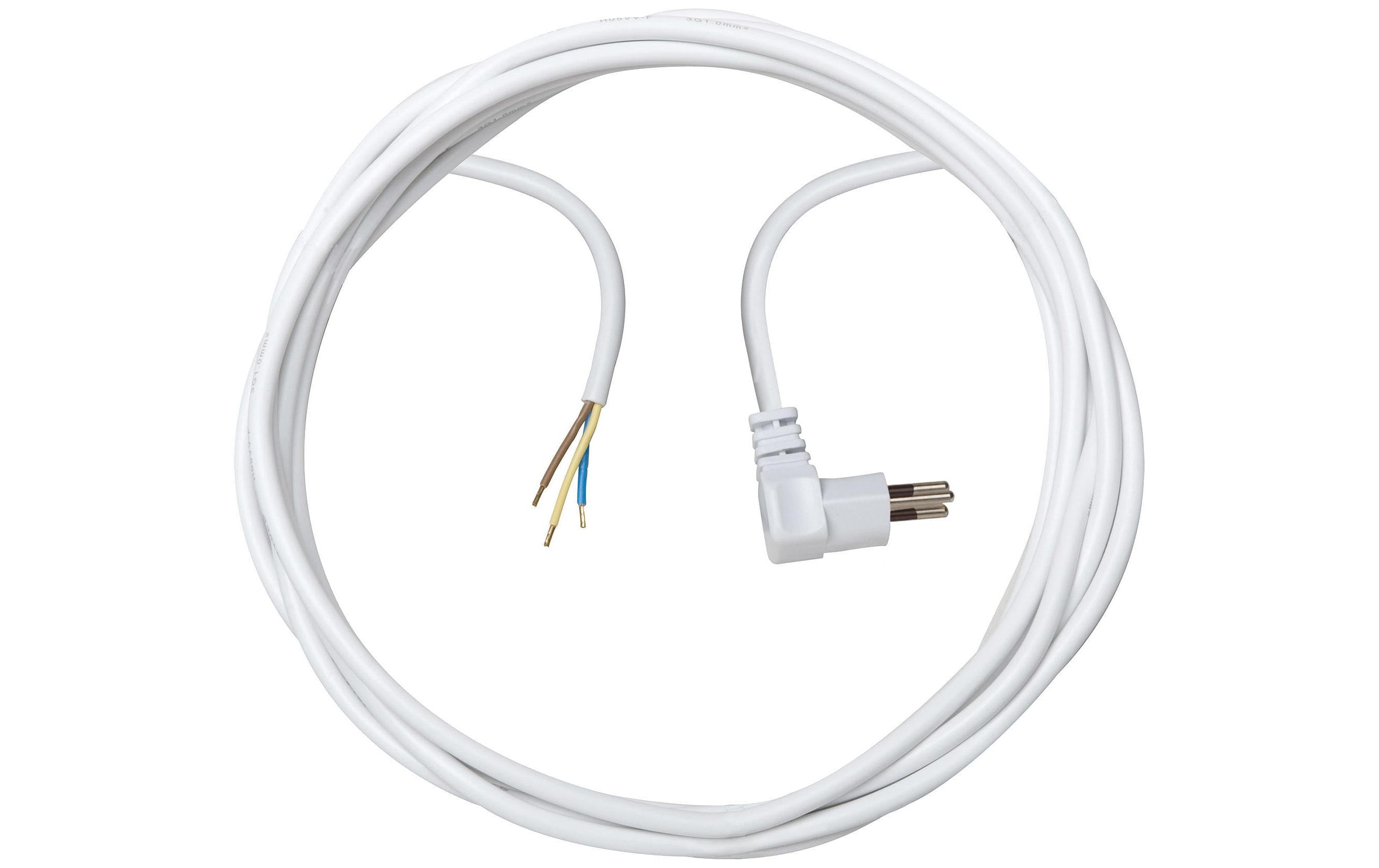 Anschlussleitung mit eins. Winkelstecker