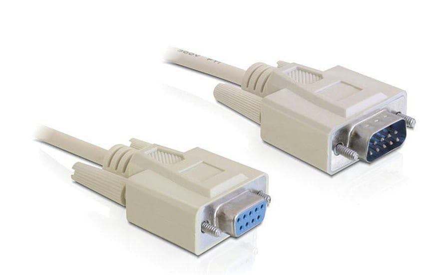 Delock Verlängerungskabel RS-232 DB9 -
