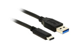 Delock USB3.1 Kabel A-Stecker - Typ-C St.